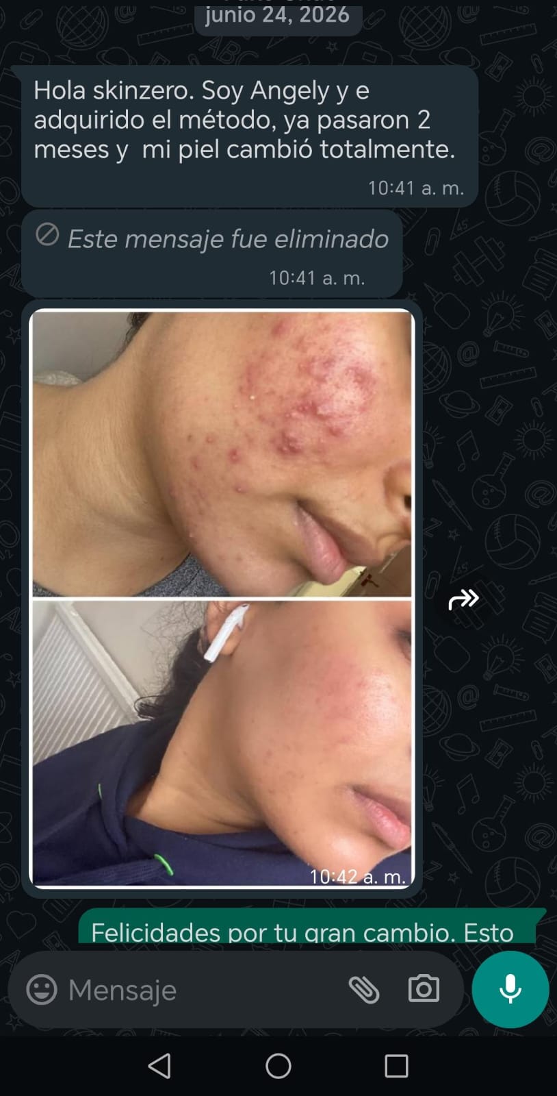 Testimonio de Angely